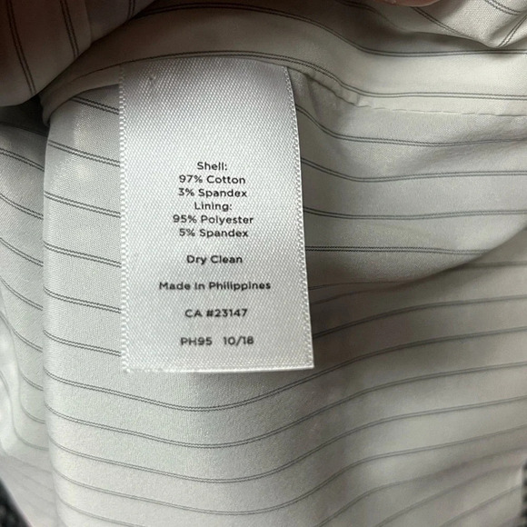 Talbots Black White Gingham Blazer
Single Button Front LIned Size 16 - Picture 5 of 5